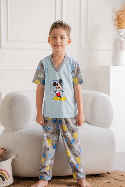 Niño Manga Corta Mickey