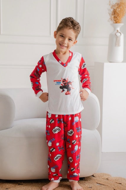 Niño Manga Larga Spiderman