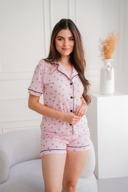 Short Botones Huellitas