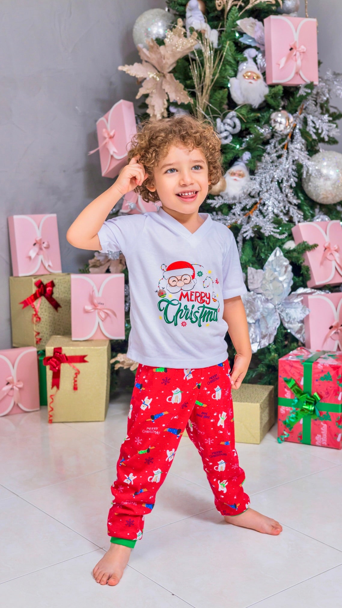 Pijamas Navideñas Niños y Niñas