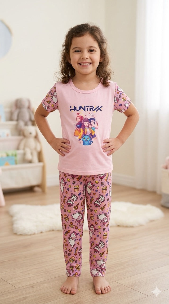 Niña Manga Corta Huntrix