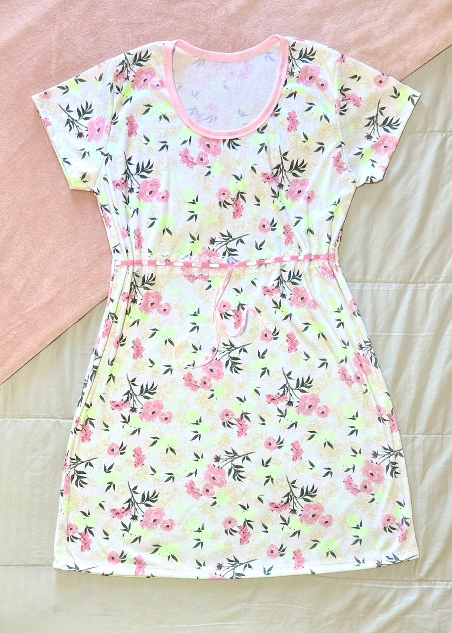 Vestido Algodón Señorial Flores