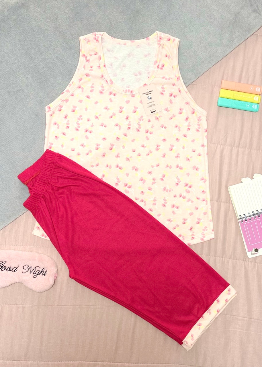 Capri en Algodón Sisa Coral