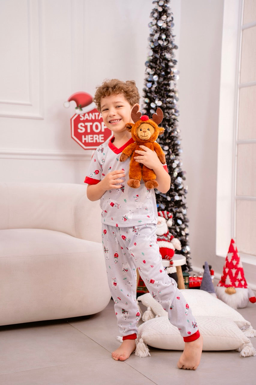 Pijama navideña Estampada