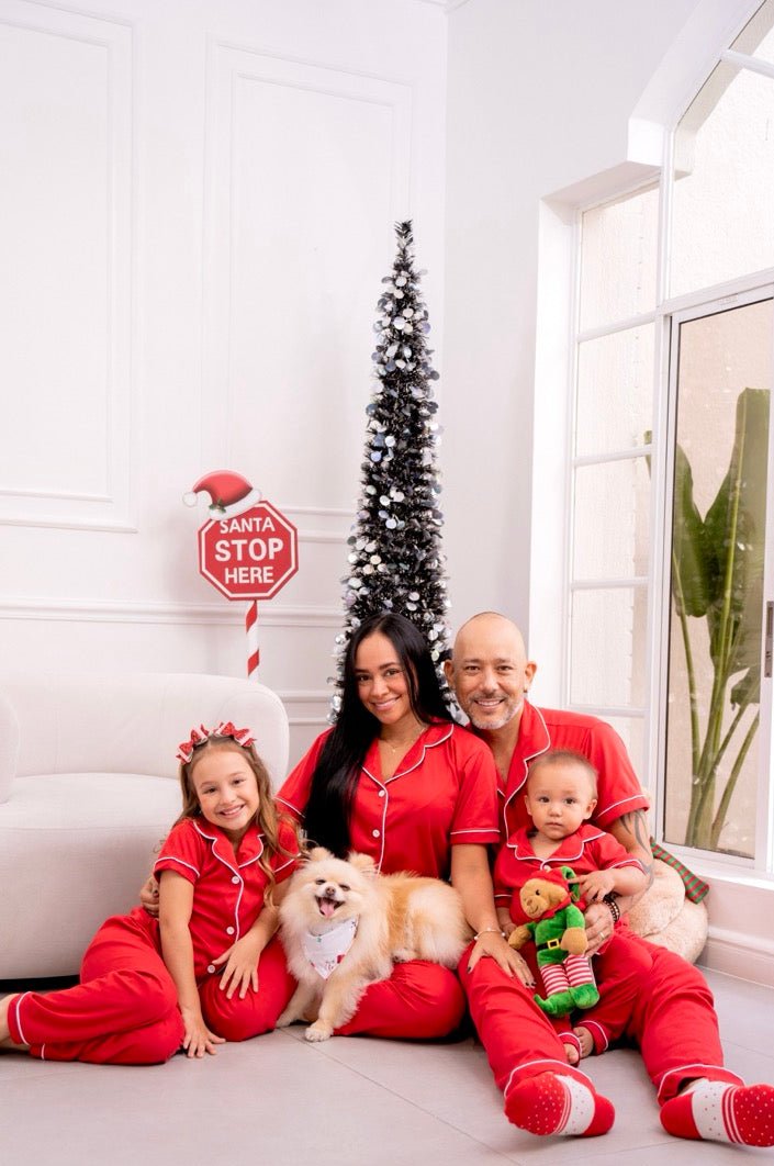 Pijama Navidad Roja Niños (Bajo Pedido)