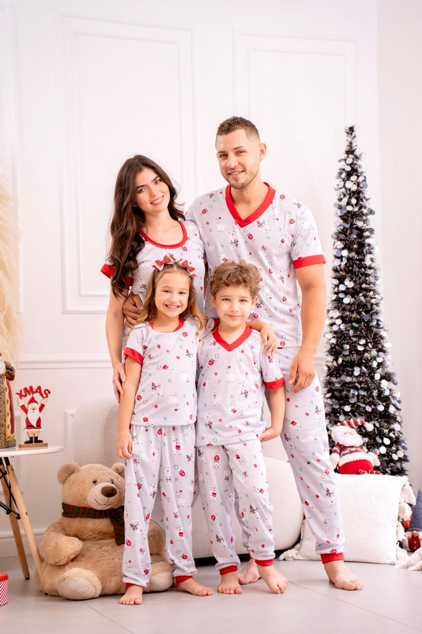 Pijama navideña Estampada
