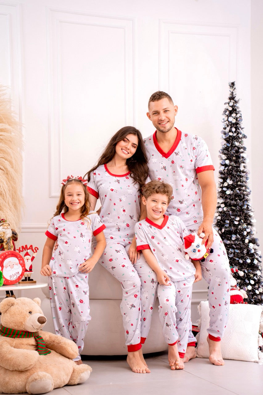 Pijama navideña Estampada