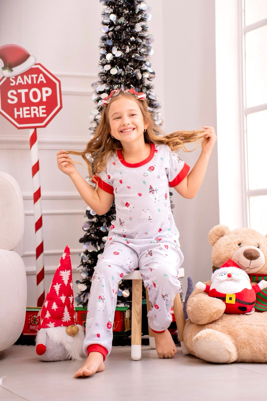Pijama navideña Estampada