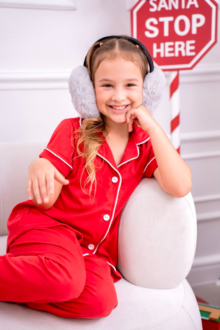 Pijama Navidad Roja Niños (Bajo Pedido)